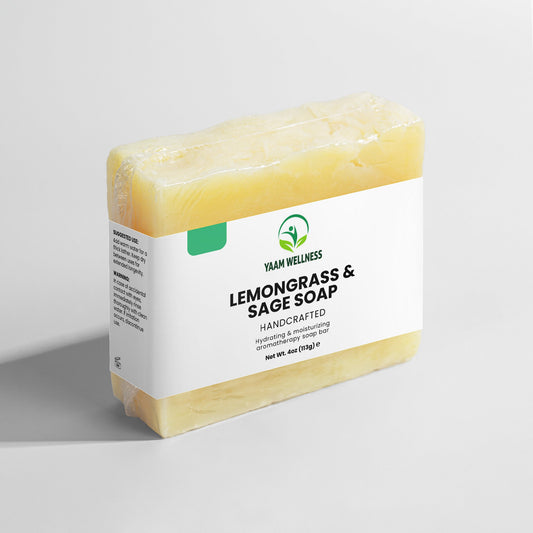 Lemongrass & Sage Soap YAAM Wellness