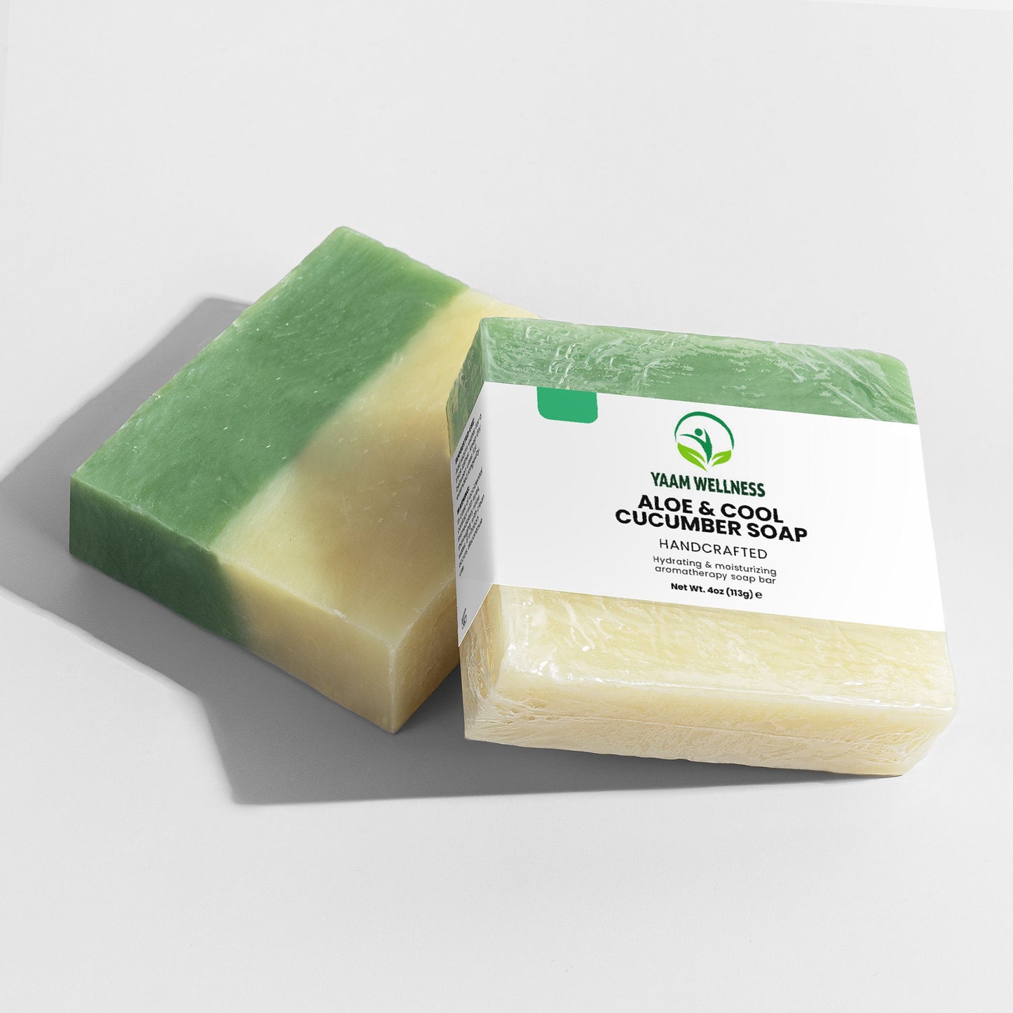 Aloe & Cool Cucumber Soap YAAM Wellness