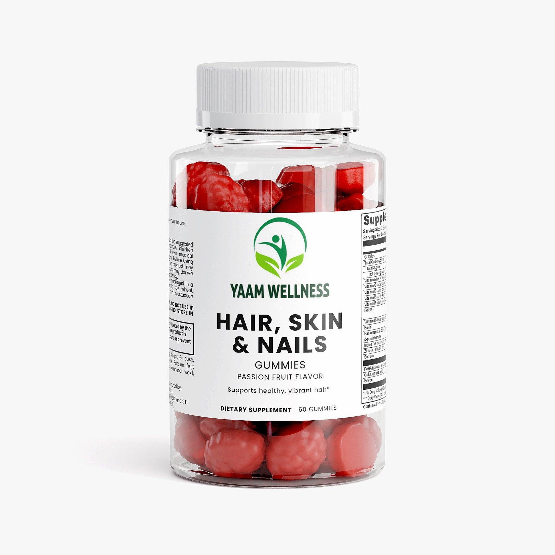 Hair, Skin & Nails Gummies YAAM Wellness