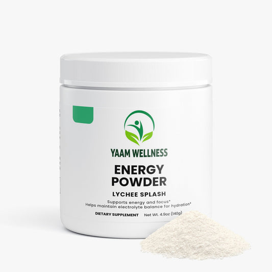 Energy Powder (Lychee Splash Energy) YAAM Wellness