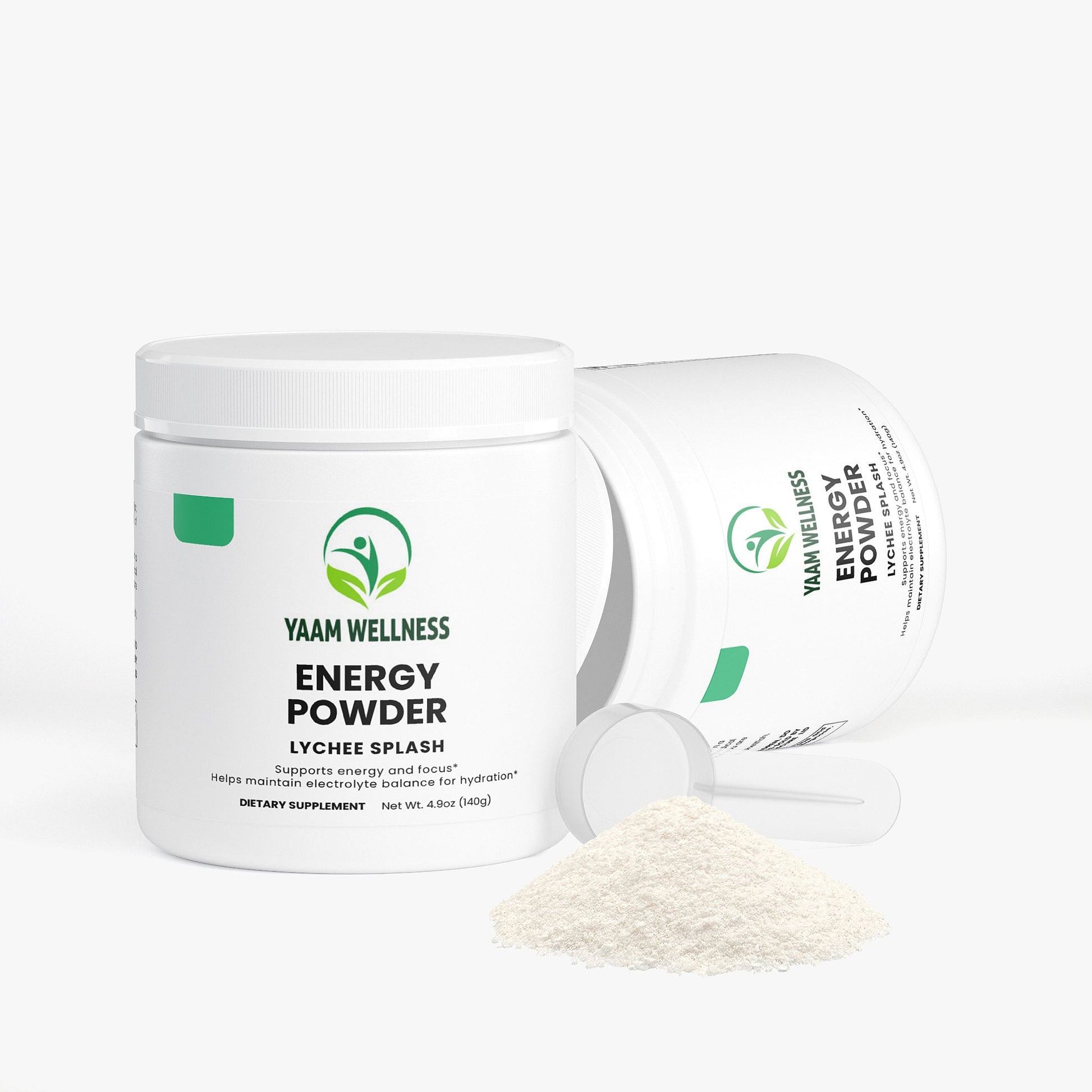 Energy Powder (Lychee Splash Energy) YAAM Wellness