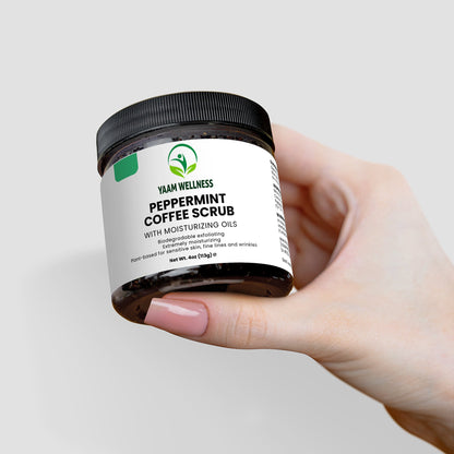 Peppermint Coffee Scrub YAAM Wellness