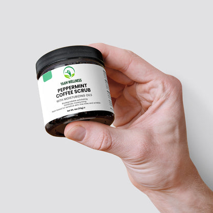 Peppermint Coffee Scrub YAAM Wellness