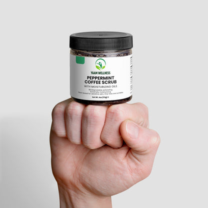 Peppermint Coffee Scrub YAAM Wellness