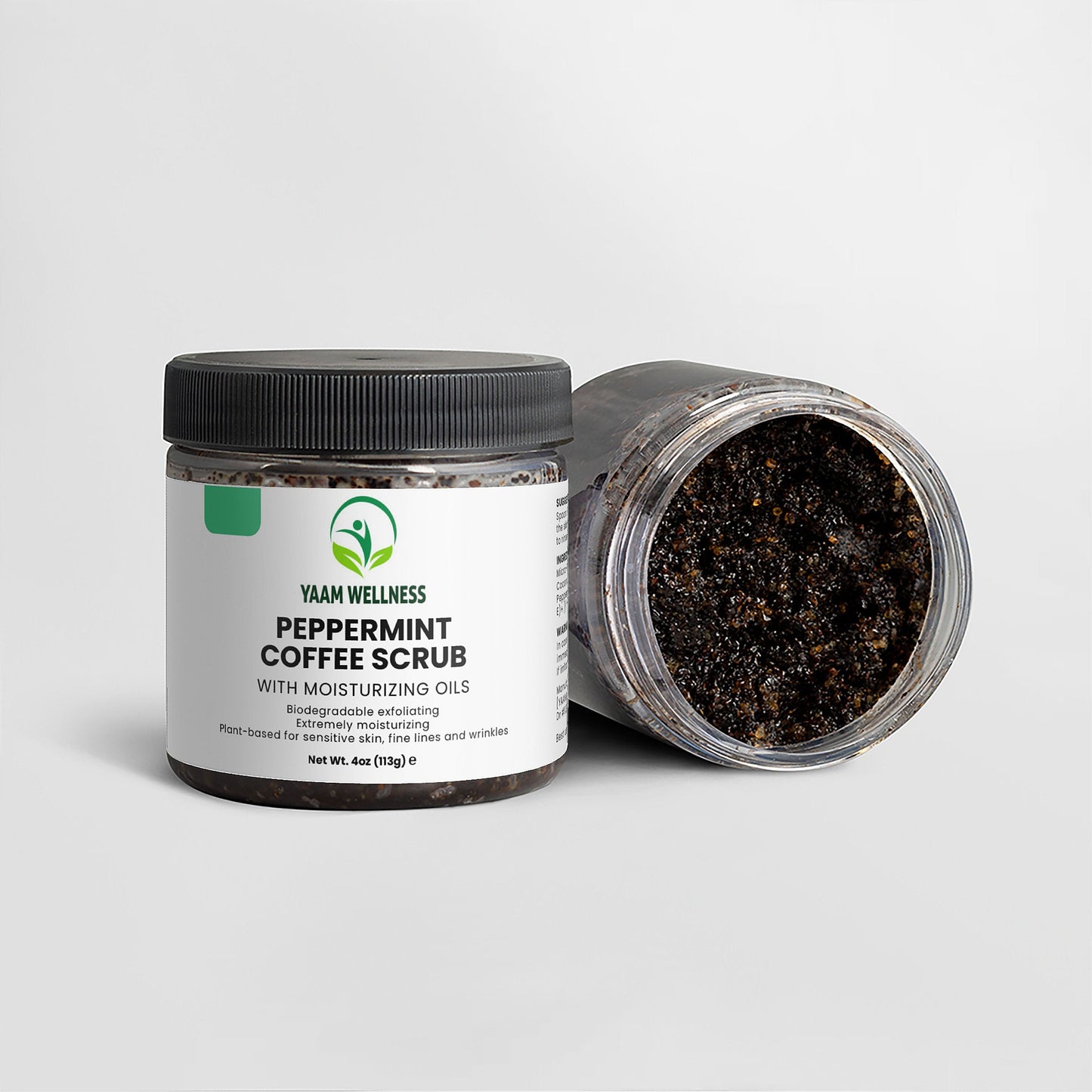 Peppermint Coffee Scrub YAAM Wellness