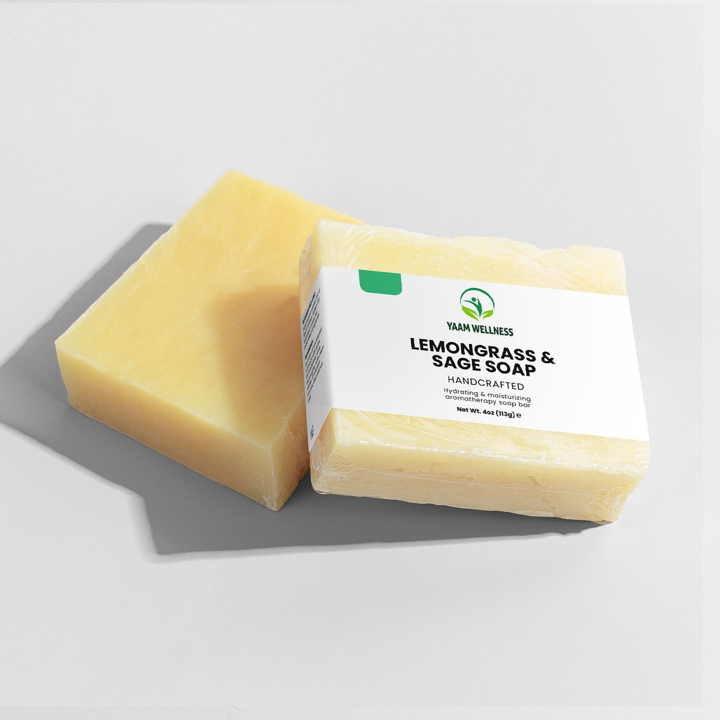 Lemongrass & Sage Soap YAAM Wellness