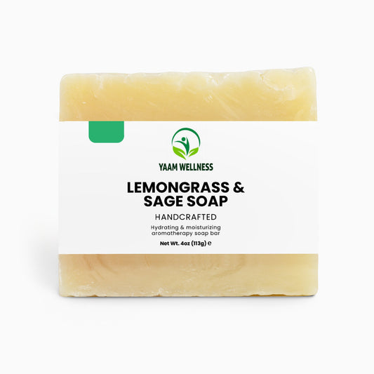 Lemongrass & Sage Soap YAAM Wellness