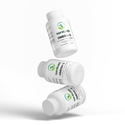 Omega-3 EPA 180mg + DHA 120mg YAAM Wellness
