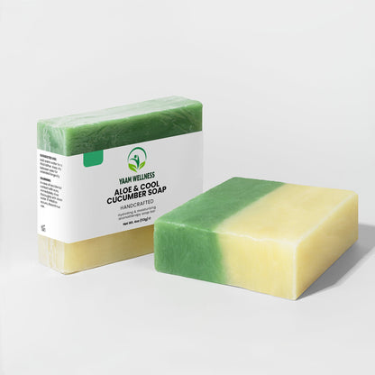 Aloe & Cool Cucumber Soap YAAM Wellness
