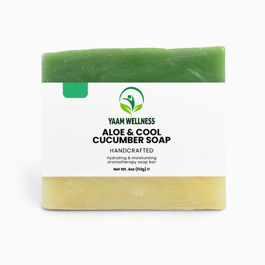 Aloe & Cool Cucumber Soap YAAM Wellness