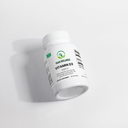 Vitamin D3 2,000 IU YAAM Wellness