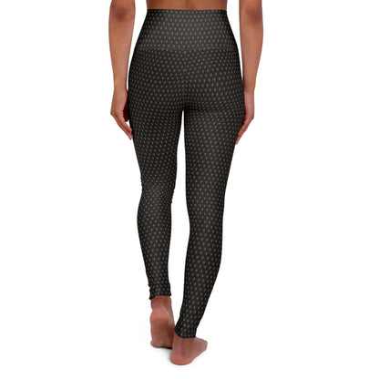Tiny Little Maya - High-Waisted Yoga Leggings (Women) (Black)