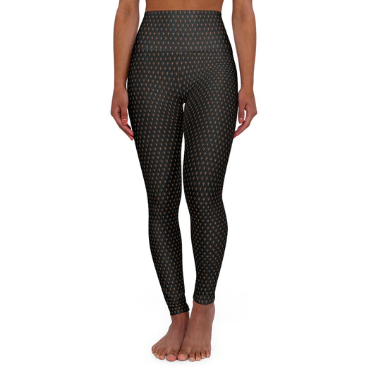 Tiny Little Maya - High-Waisted Yoga Leggings (Women) (Black)