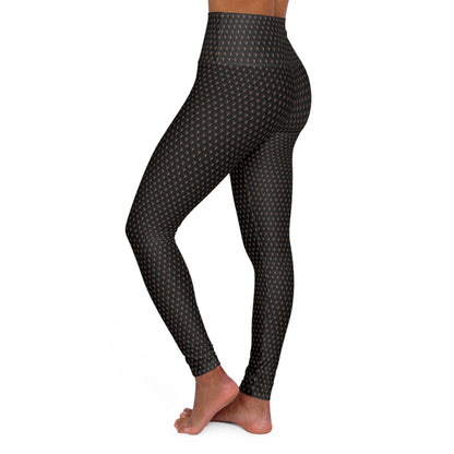 Tiny Little Maya - High-Waisted Yoga Leggings (Women) (Black)