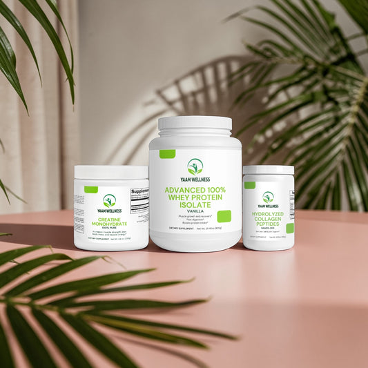The Powerful Trio (Definition Kit Bundle | Creatine + Collagen + Whey Protein)